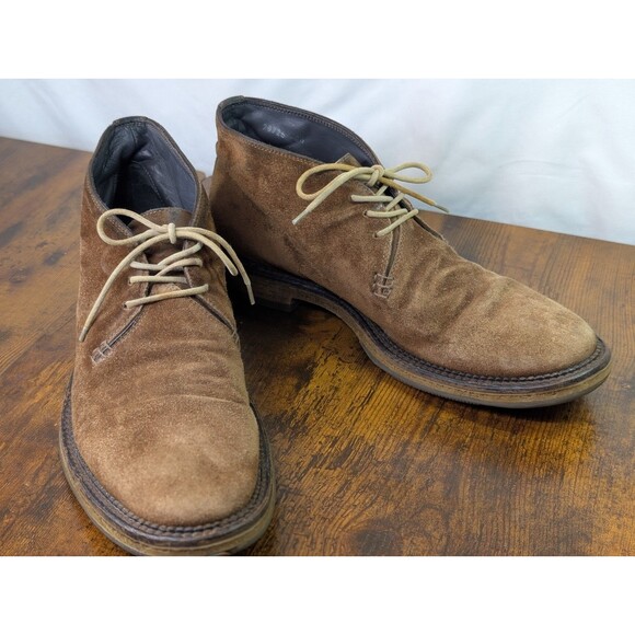 Size 9.5 - To Boot NY Suede Chukka Dress Boots Chestnut Brown main image 14